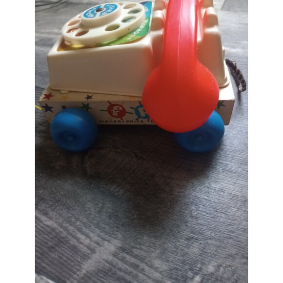 Fisher Price Toy Wooden Telephone, Vintage 1961 - Picture 5 of 6